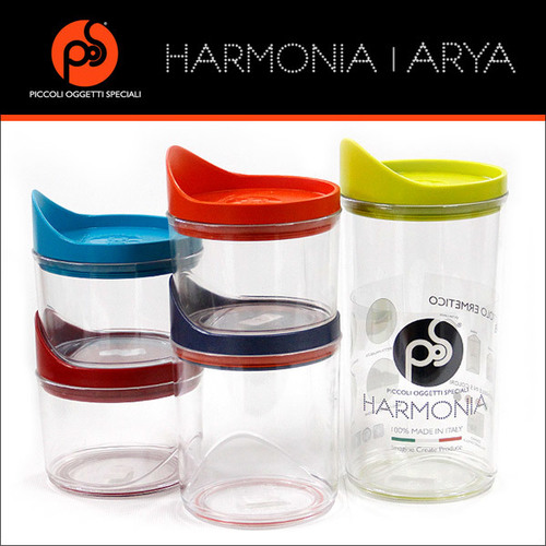 이탤리 에코플라스트(Ecoplast) POS Harmonia 음식 저장 용기/반찬/시리얼/견과류